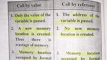 Difference between call by value and call by reference in c #net #dsssb #htet #pgt #tgt