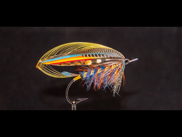 Tying the Gold'n Blue salmon fly with Jonas Andersson 
