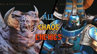 Overview EVERY CHAOS ENEMY • ALL CHAOS BOSS • THOUSAND SONS • Research Center in Space Marine 2