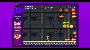 Super mario flash custom world 1 [BIG CASTLE]