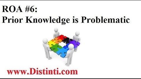 roa06: Prior Knowledge is Problematic