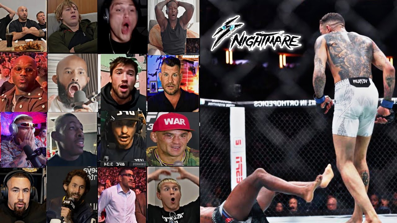UFC fighters REACTS to Carlos Prates KNOCKING OUT Leon Edwards for The First Time 🔥🥶