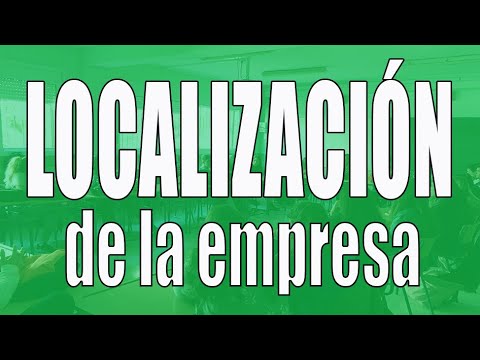 Vídeo: És la ubicació o la localització?