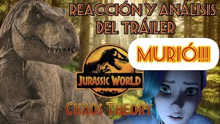 reacción y análisis trailer 2 de Jurassic world Chaos Theory