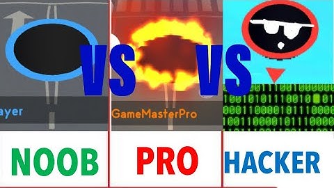 NOOB vs PRO vs HACKER: Hole.io