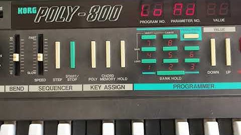 Poly 800 + HAWK-800 tutorial - Loading & Saving Presets