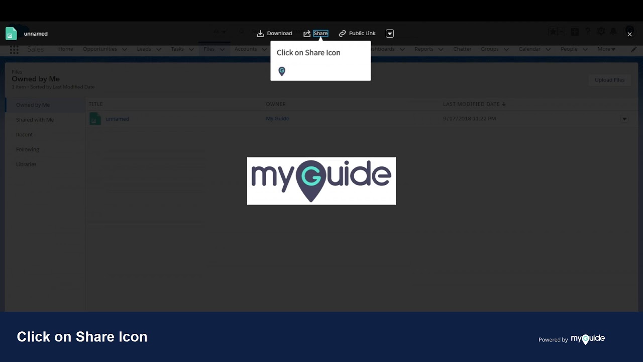 Let's Learn to Share files with Salesforce Lightning - YouTube