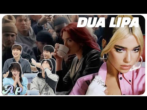 The current trendsetter✨ Reactions of mesmerized Koreans watching Dua Lipas dazzling MV ｜asopo