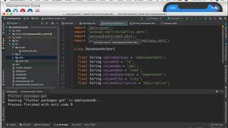 40  Flutter SQLite project