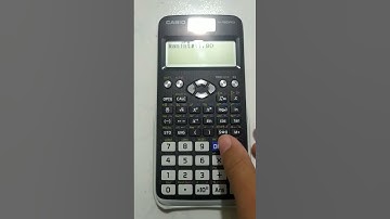 Cách chơi lô tô trên máy tính Casio 580vn