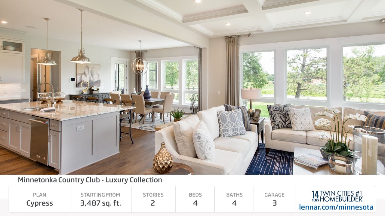 Cypress | Model Home | Minnetonka Country Club: Luxury Collection
