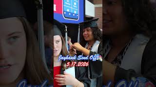 KU Alumni's Jayhawk Send Off #kualumni #commencement #jayhawks