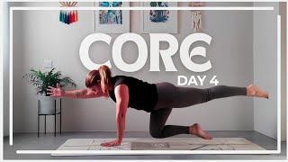 CORE | 10 Min Morning Yoga For Strength & Stability | Day 4 