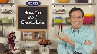 How To Melt Chocolate