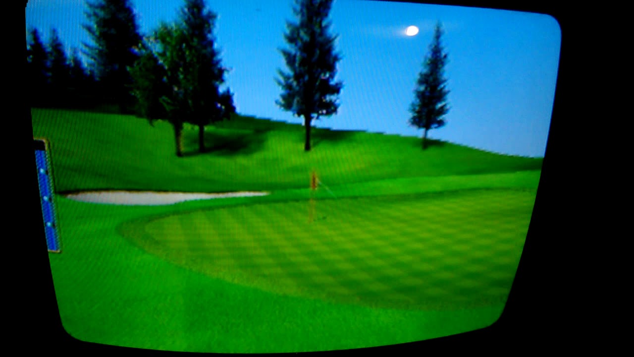 Wii Sports Golf Eagle With Driver 231 Yd Hole 1 YouTube