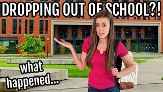 Our DAUGHTER has to DROP OUT of SCHOOL?! What Happened...