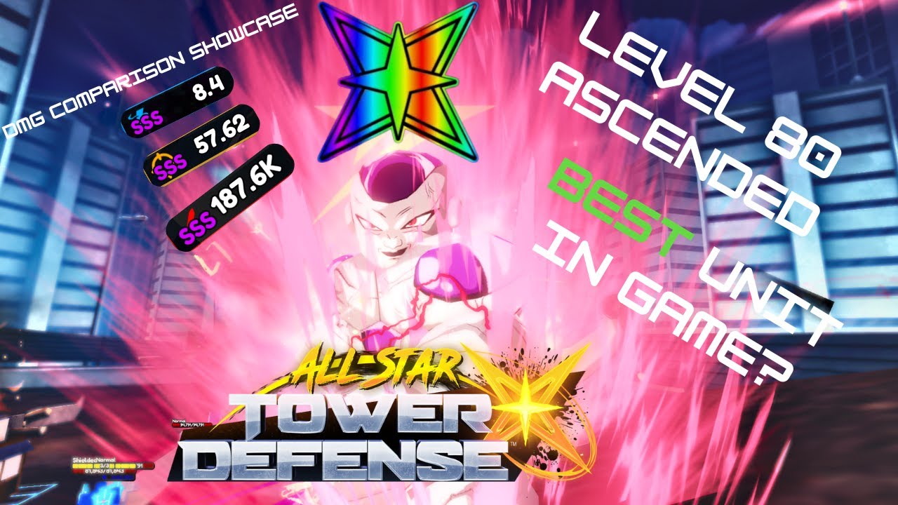 Comparing MY "Ascended" All Star Unbound Frieza To Old Meta Dps (ASTDX)