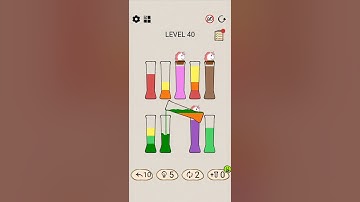 SortPuz: Water Sort Puzzle || Level 40