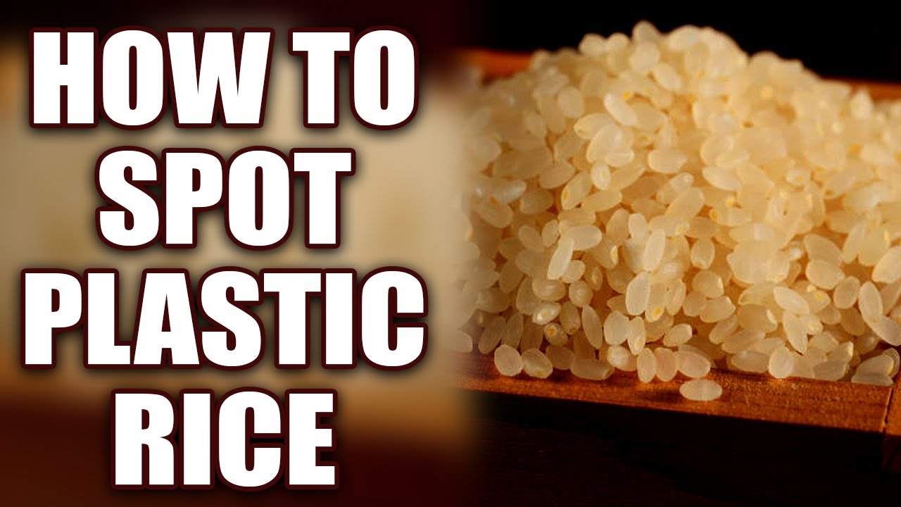 Plastic Rice  How to differentiate with real rice easy DIY  Oneindia News