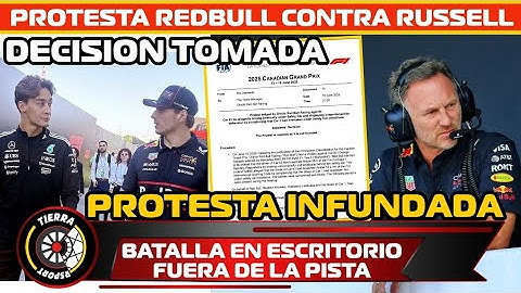 ¡FIA TOMO DESICIÓN! REDBULL QUERÍA LA VICTORIA PARA VERSTAPPEN PEDÍAN SANCIÓN PARA RUSSELL GP CANADA
