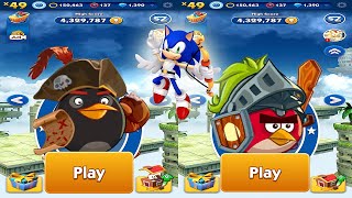 Sonic Dash - Sonic Bomb vs Sonic Red - Valentine's Battle - New Update