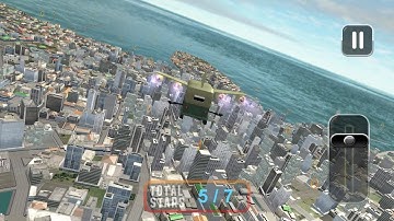 Flying Tuk Tuk Auto Rickshaw Simulator 3D - Gameplay #1 (iOS/Android)