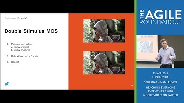 Agile Roundabout #22 - Reaching everyone everywhere with mobile video on Twitter