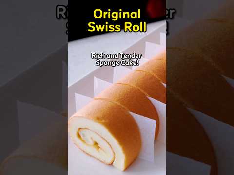 Original Swiss Roll Cake Recipe - How To Make A Sponge Cake That Will Roll You Away!