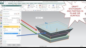 DRAFT IN NX 11 IN HINDI | DRAFT | DRAFT FROM PLANE AND SURFACE IN NX 11| NX 11 DRAFT WITH PLANE