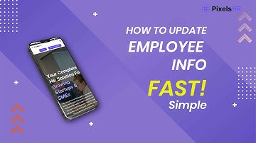 How To Update Employee Details in PixelsHR | Step-by-Step Employee Management Tutorial