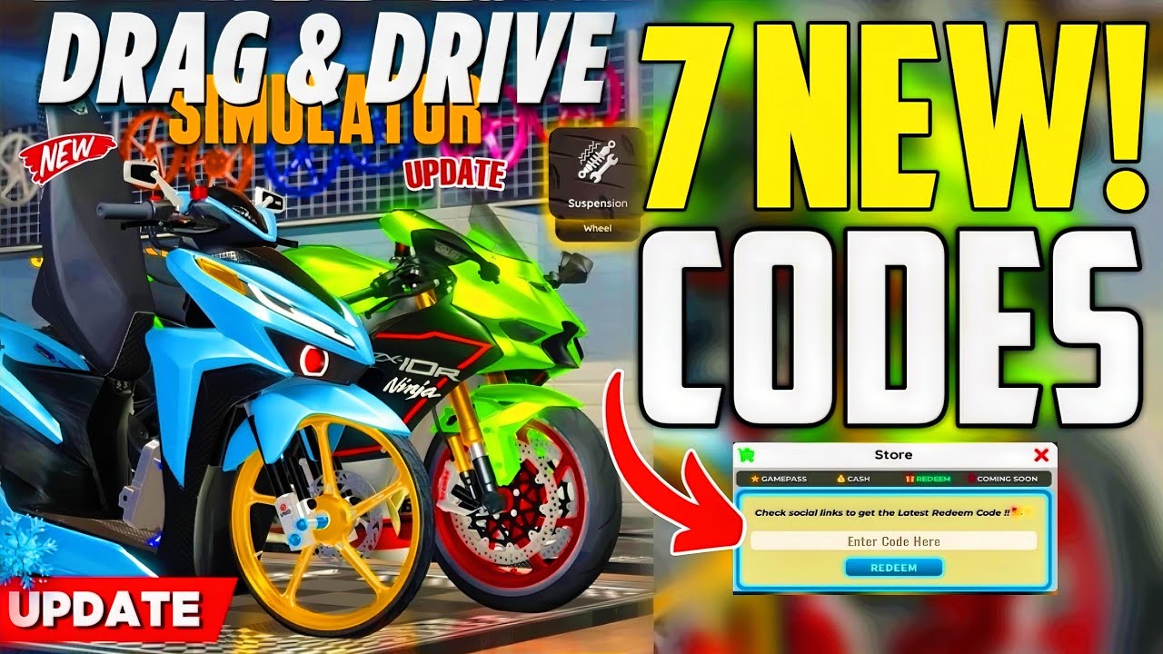 ️MODIF ️!⚠️UPDATE!💥[CODE]💫 Drag Drive simulator CODES⚡ROBLOX Drag Drive ...