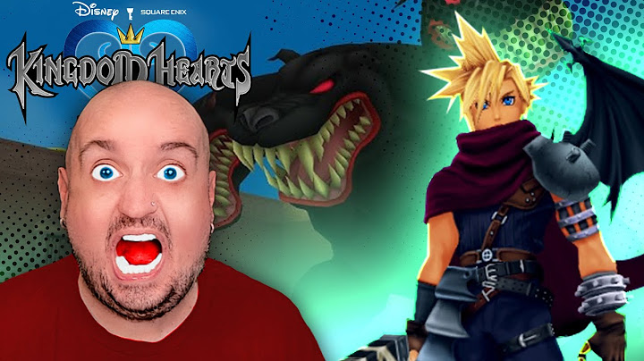 We FIGHT a CEREBUS in Kingdom Hearts HD 1.5 Final Mix Pt. 4