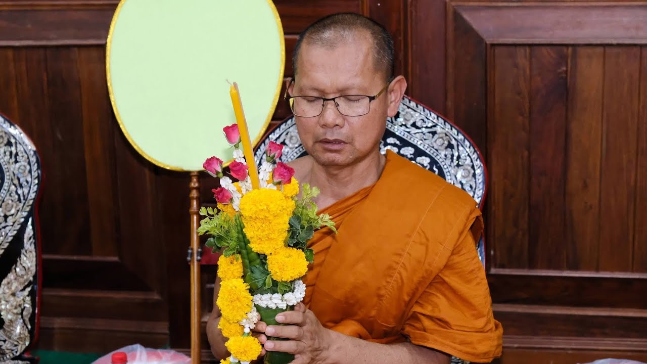 พระเมธีปริยัติธาดาเจ้าคณะอำเภอท่าบ่อแสดงพระธรรมเทศนาในงานปิดทองหลวงพ่อพระเจ้าองค์ตื้อ2569