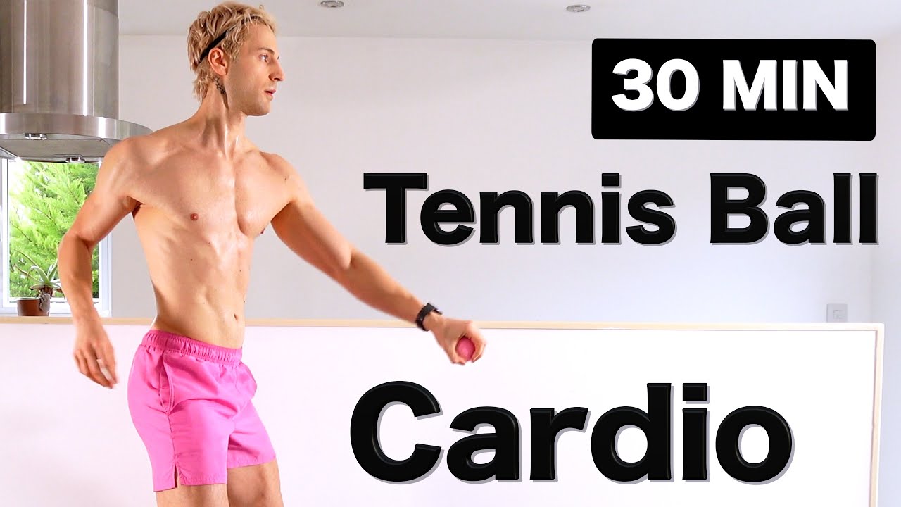 Tennis Ball Cardio 30 MIN | Full Body Workout | Build Strength and ...