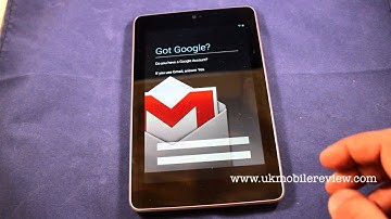 Google Nexus 7 Set Up Guide