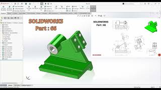 SolidWorks tutorial 3D Modeling: Part 66