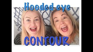 How to contour a hooded eye over 40