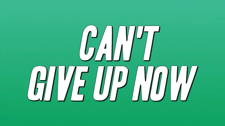 Mary Mary - Can't Give Up Now (Lyrics)