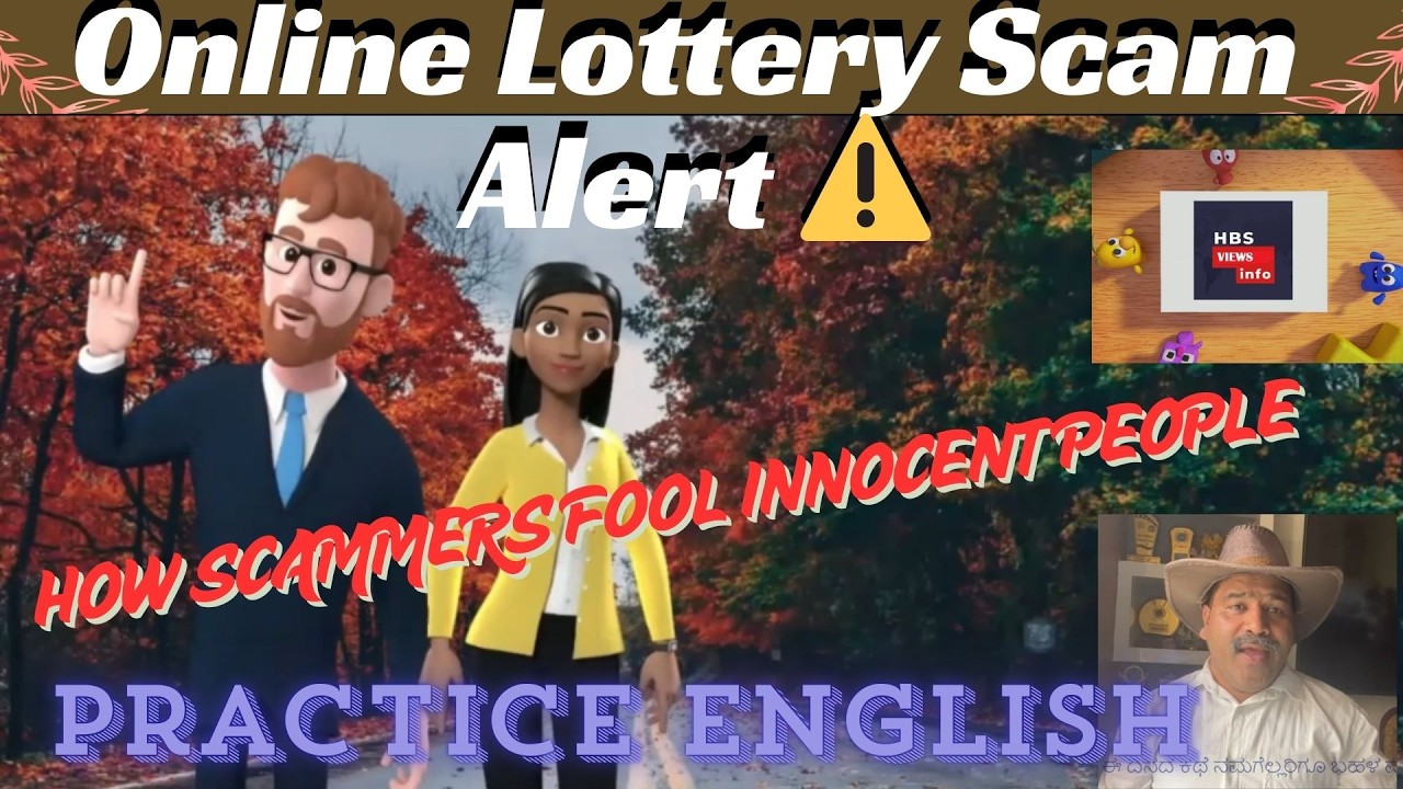 Online Lottery Scam Alert ⚠️ | How Scammers Fool Innocent People |Learn ...