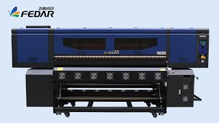 Fedar Fd6198E Wide Format Sublimation Printer With 8 I3200-A1 Heads