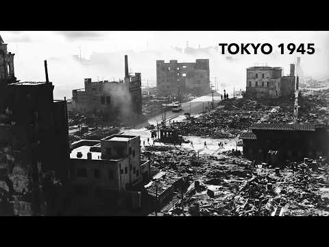 Tokyo after the 1945 Air Raids (4K)
