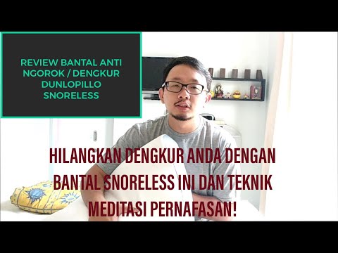 Video: 10 Bantal Anti Dengkur Terbaik Yang Akan Membantu Anda Tidur Lebih Baik - 2020