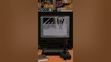 ZX Spectrum game Skool Daze loading in Blender