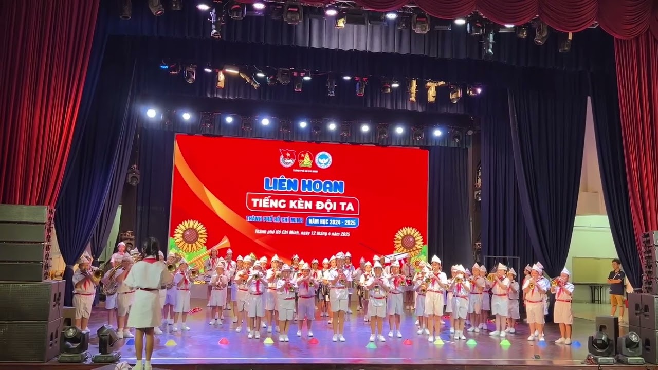Liên đội Hồng Hà -  Liên hoan Tiếng kèn Đội Ta Thành phố  NH  2024 2025