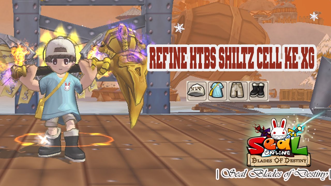 Refine Armor Shiltz Cell ke XG Seal Online Blades of Destiny YouTube