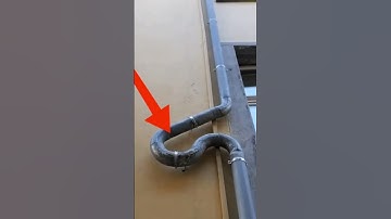 Đường ống thoát nước mái #xaydung #construction #docla #shorts