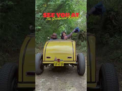 Off we go to The Goodwood Revival !????❤???? #goodwoodrevival #vintagefashion #hotrod #hotrodlife #pinup