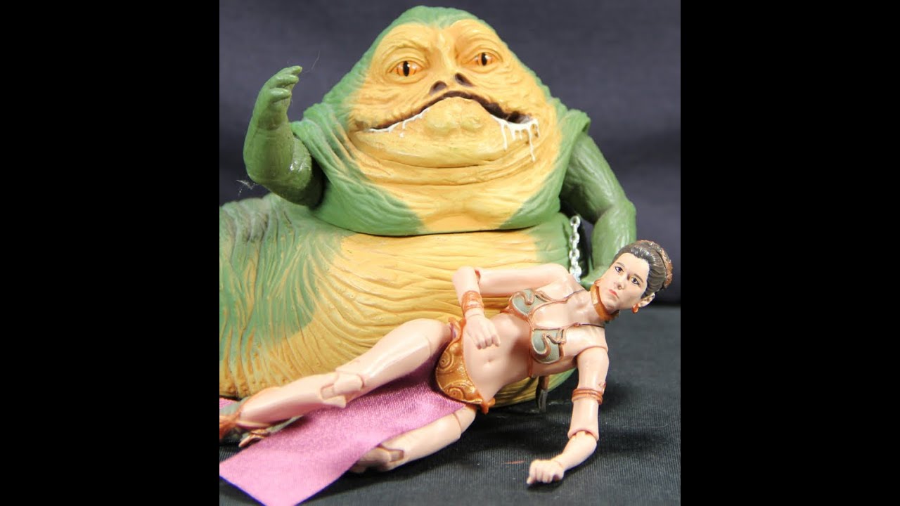 Star Wars The Black Series Slave Leia Figure Review - YouTube