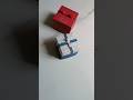 How to make easy Gift 🎁 Box With paper#craft #origami #diy #shorts #paperart