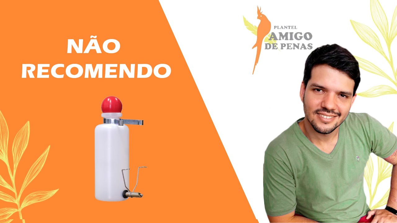 Alguns bebedouros não são bons para nossas aves